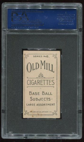 1910 T210 Old Mill Goostree Series 6 PSA 6