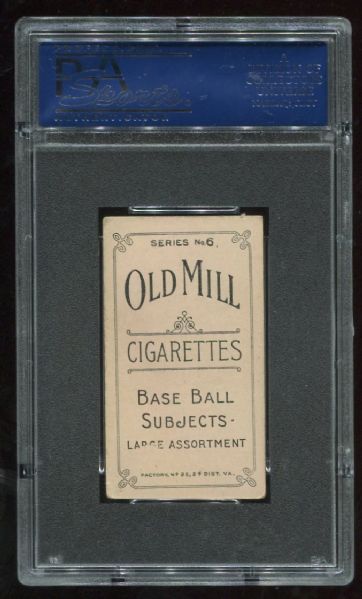 1910 T210 Old Mill Womble Series 6 PSA 4