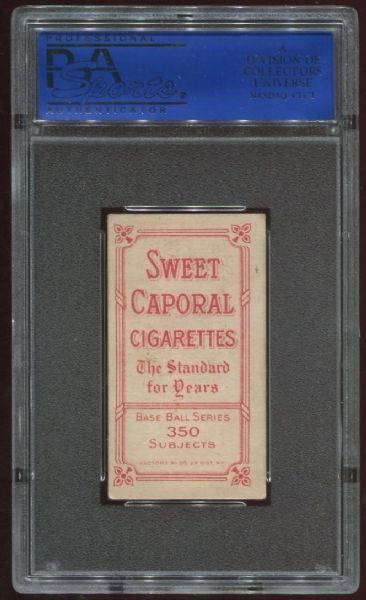 1909-11 T206 Sweet Caporal Bunk Congalton PSA 5