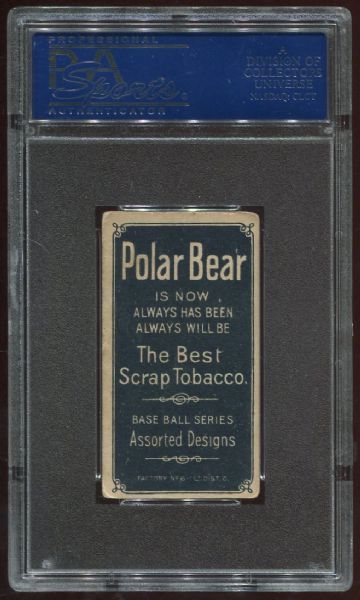 1909-11 T206 Polar Bear Harry Davis PSA 4