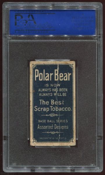 1909-11 T206 Polar Bear Hugh Duffy PSA 1