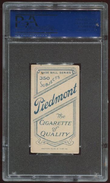 1909-11 T206 Piedmont Jimmy Dygert PSA 4.5