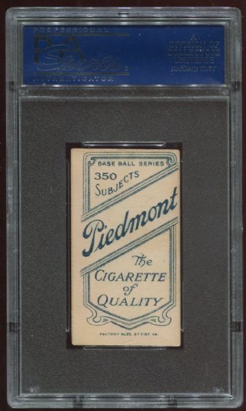 1909-11 T206 Piedmont Jimmy Lavender PSA 6