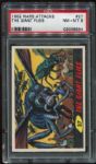 1962 Mars Attacks #27 The Giant Flies PSA 8