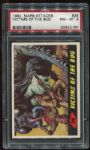1962 Mars Attacks #38 Victims Of The Bug PSA 8