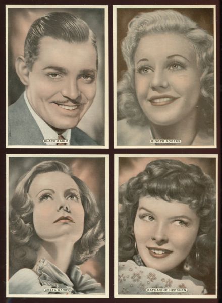 1935 Ardath Film, Stage and Radio Stars Complete High Grade Set