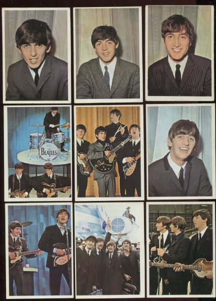 1964 Topps Beatles Color Complete Set (64 Cards)