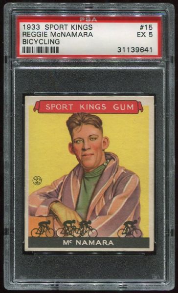 1933 Sport Kings #15 Reggie McNamara PSA 5
