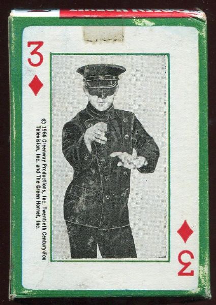 1966 Green Hornet Playing Cards Complete Deck