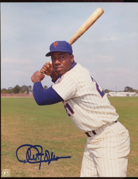 Cleon Jones Autographed 8x10 Photo