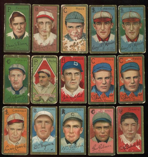 1911 T205 Lot of 50 (48 Different)