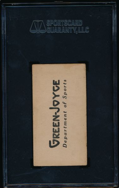 1916 M101-4 Green Joyce #48 Bill Donovan SGC 30
