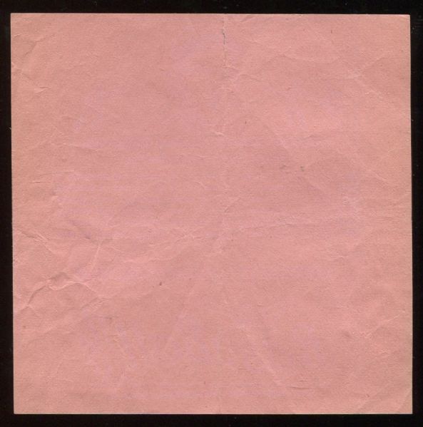 1936 Overland Candy Wrapper Charles Gehringer - Pink