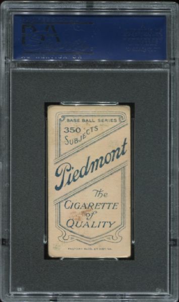 1909-11 T206 Piedmont Jack Quinn PSA 3