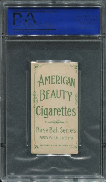 1909-11 T206 American Beauty George Moriarty PSA 3