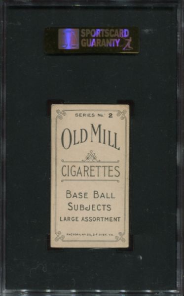 1910 T210 Old Mill Cigarettes Fox Series 2 SGC 50