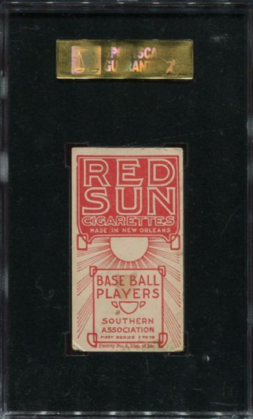 1910 T211 Red Sun Cigarettes Walker SGC 40