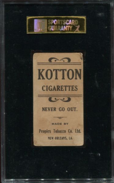 1911-16 T216 Kotton Cigarettes Dave Shean SGC 20