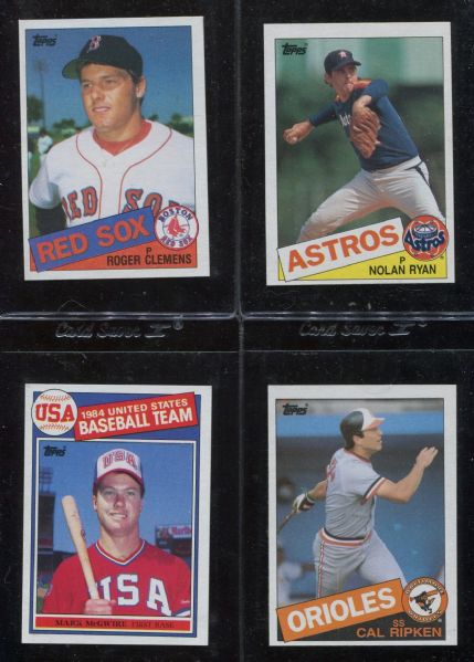 1985 Topps Complete Set