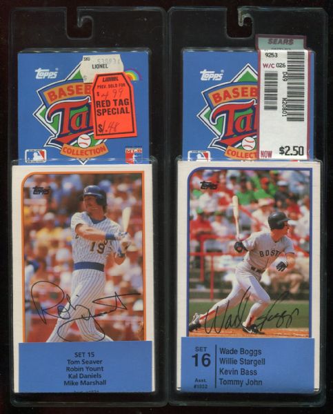 1989 Topps LJN Talking Baseball Complete Set (164) with Duplicates