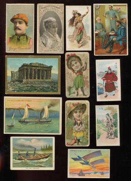 1880s to 1930s Lot of 18 Different Non-Sports Types