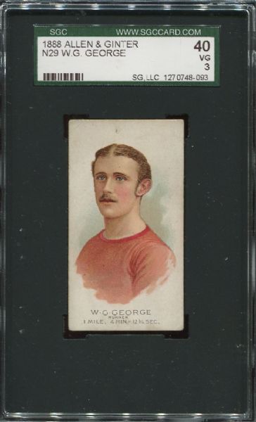 1888 N29 Allen & Ginter W.G. George SGC 40