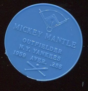 1960 Armour Coins Mickey Mantle 