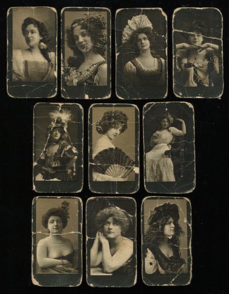 1900s T453 Sovereign Actresses Lot of 10 Different