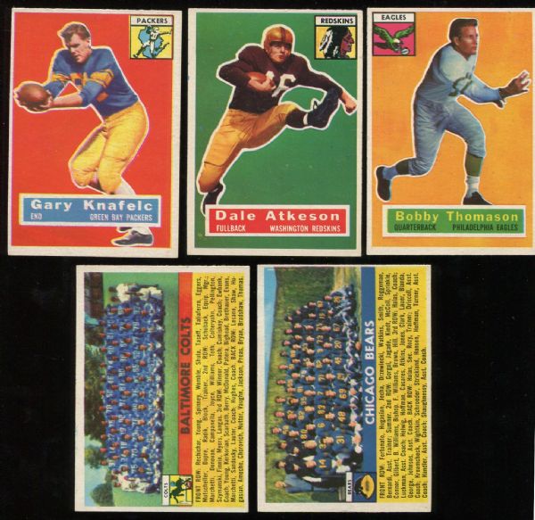 1956 Topps Lot of 10 Different