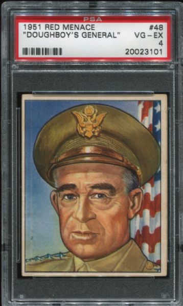 1951 Red Menace #48 Doughboy's General PSA 4