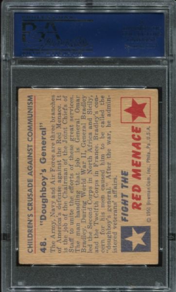 1951 Red Menace #48 Doughboy's General PSA 4