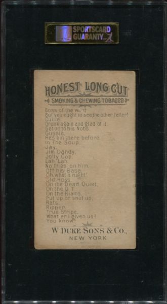 1888 W. Duke, Sons & Co. N104 What Er I Givin Us Comic Characters SGC 40