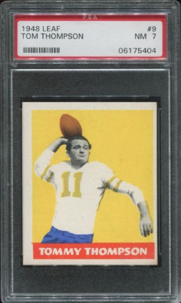 1948 Leaf #9 Tom Thompson PSA 7