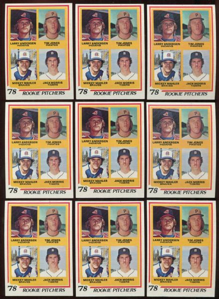 1978 Topps #703 Jack Morris Rookie Lot of 25