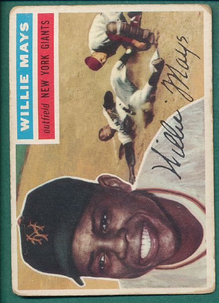 1956 Topps #130 Willie Mays