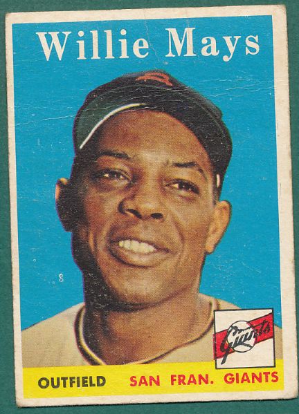 1958 Topps #5 Willie Mays