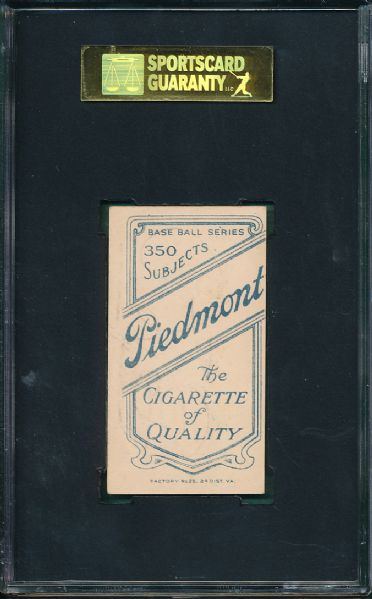 1909-1911 T206 Gilbert Piedmont Cigarettes SGC 30 *Great Presentation* 