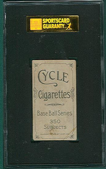 1909-1911 T206 Grimshaw Cycle Cigarettes SGC 50