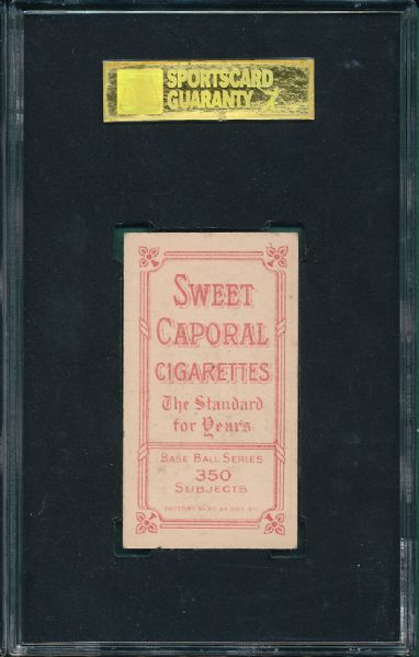 1909-1911 T206 Hofman Sweet Caporal Cigarettes SGC 40 *Great Colors*