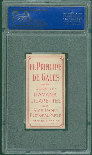 1909-1911 T206 Karger El Principe De Gales PSA 2