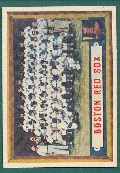 1957 Topps 10 Card Lot W/ 7 Team Cards