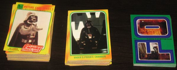 1980 Topps Empire Strikes Back Series 3 Set W/ Stickers