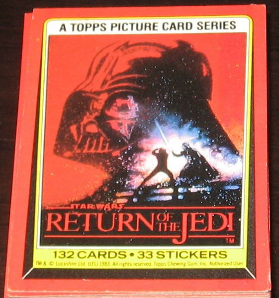 1983 Topps Star Wars Return of the Jedi Series 1 Set W/ Stickers