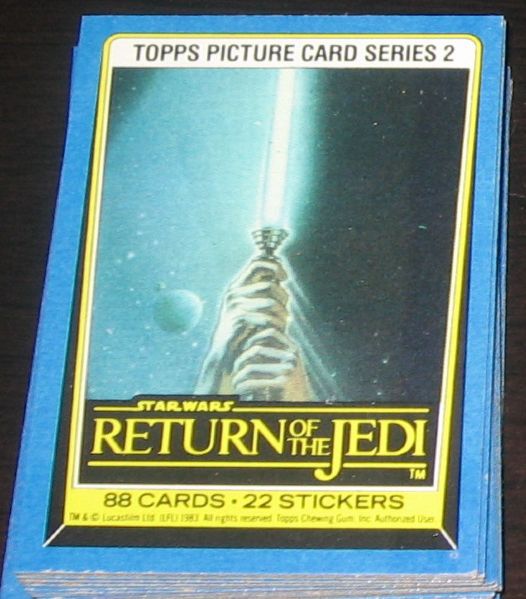 1983 Topps Star Wars Return of the Jedi Series 2 Set W/ Stickers