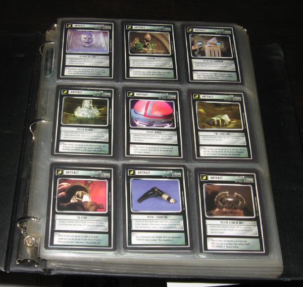 1994 Decipher Star Trek CCG Black Premiere Limited Set W/ Laughing Data