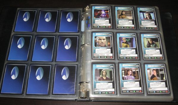 1994 Decipher Star Trek CCG Black Premiere Limited Set W/ Laughing Data