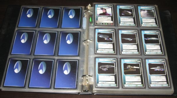 1994 Decipher Star Trek CCG Black Premiere Limited Set W/ Laughing Data