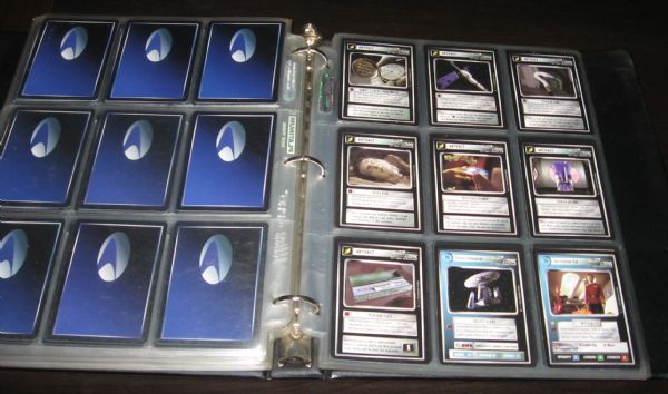 1995 Decipher Star Trek CCG Black Alternate Universe Set W/ Future Enterprise