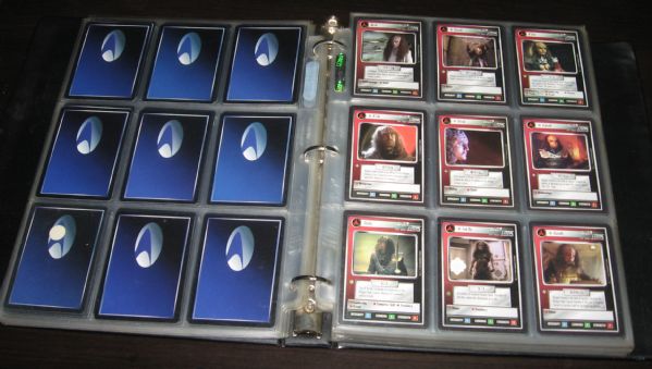 1995 Decipher Star Trek CCG Black Alternate Universe Set W/ Future Enterprise