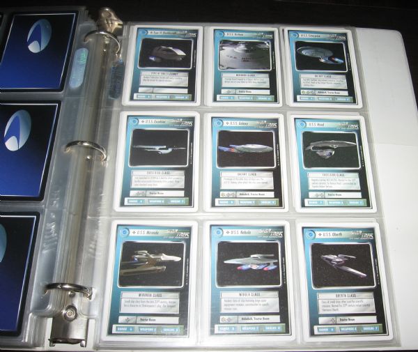 1994 Decipher Star Trek CCG White Premiere Unlimited Set 